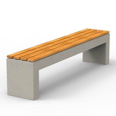 Ławka TARA deco 200cm wykonana w technologii betonu architektonicznego.
