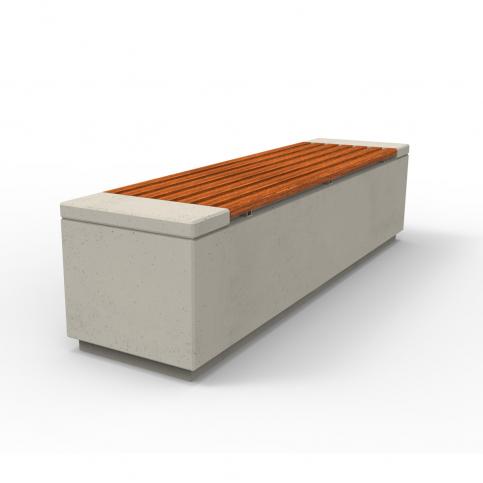 Ławka REALX 2.0 deco 200 cm ławka wykonana w technologii betonu architektonicznego.  