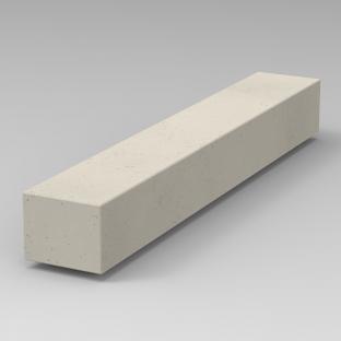 Największe siedzisko betonowe z rodziny RELAX deco w ofercie firmy STYLBET producenta małej architektury betonowej.