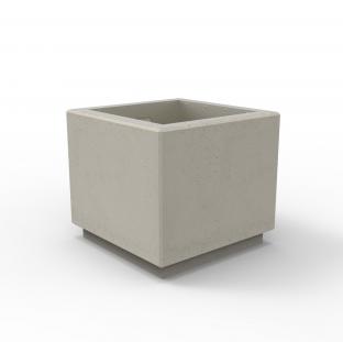 Kosz z serii produktów RELAX deco o pojemności 50 litrów. Wykonany w technologii betonu architektonicznego.